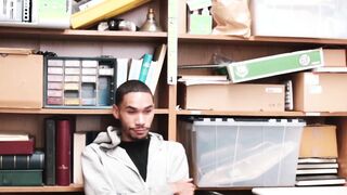 Skinny black thief bareback screwed by horny officer Hoe 2