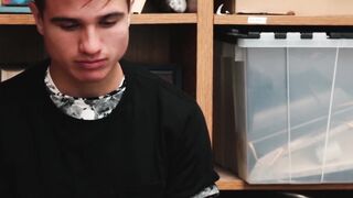 Young perpetrator bouncing on officers huge black cock Hoe 2