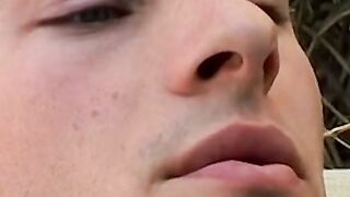 Mike Roberts seduced sexy Shane Allen with cigar in his hand
