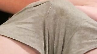 Juicy cock of fat inked hunk gets pulls on in his own room