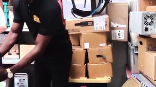 Young thief receives interracial raw banging by hung officer Hoe 2
