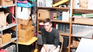 Twink thief starts enjoying his bareback punishment Hoe 2