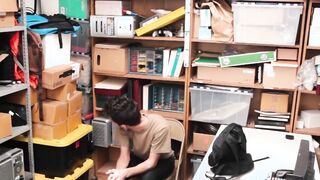 Young shoplifter sucks officers big cock before raw fucking Hoe 2