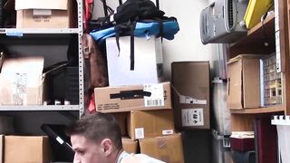 Hot inked thief gets barebacked by officers huge black dick Hoe 2