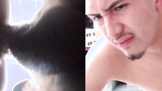 Horny Security Guards Ass Bangs a Young Skinny Thief