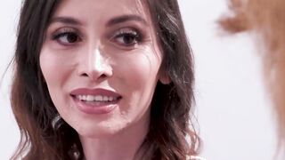 Trans hotties anal fuck in lingerie after date