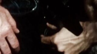 Retro gay young men dick suck one another and ass fuck fiercely