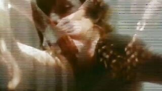 After attempting to do their homework a retro student fucked doggystyle