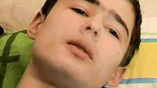 Marivellis sexiness as he cockstrokes in a smoky space