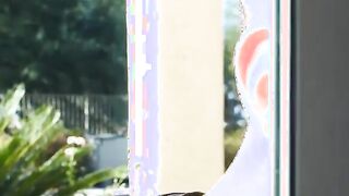 Hung chap gets a penis massage from two captivating folks with fat butts