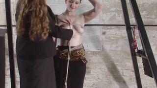 Submissive gorgeous secretary loves BDSM and obeying