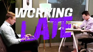 Gay co workers rimjob and anal fuck in the office