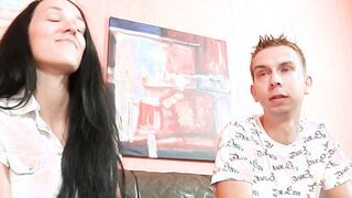 German lover wants got shared first time MMF at amateur casting