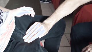 For money and fun young gay Latinos are breeding and blowing