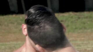 Stud anal pounded after sucking dick in pool underwater
