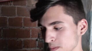 Wild jock bareback pounding straight Latino gay after BJ