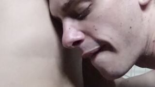 Straight guy turned into gay after sucking dick and raw sex