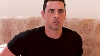 Kylie Rocket and Lily Lane swallows Ryan Driller milky cum