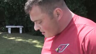 Alluring fairhaired MILF Lacey Starr in a family trio