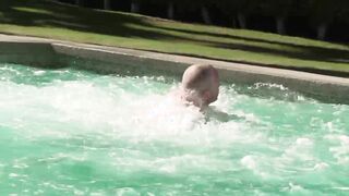 Stud makes muscular gay pound his ass balls deep and hard