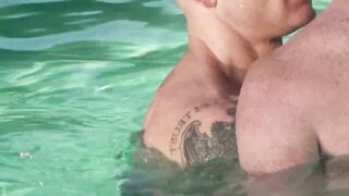 Stud makes muscular gay pound his ass balls deep and hard
