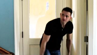 Lusty jock got his tight asshole barebacked from behind
