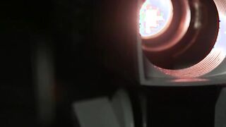 Busty squirter fucked by trans in mouth and pussy