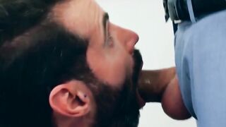 Stylish hunk Dani Robles has a hardrimmed tight hairy ass