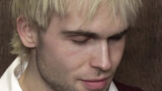 Aspiring blonde priest confesses his impure sexual deeds