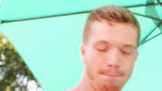 Ginger homo massages and rims youngster before raw sex