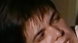After BJ who was ferociously fucked kinky twink did the same