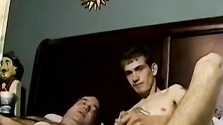 Lusty cock sucker gets his ass destroyed hard and fast