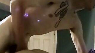 Lusty cock sucker gets his ass destroyed hard and fast