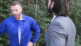 Wet merchant Miguel Angel gave a hunk a hard fuck JosÃ© Reyes