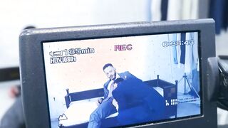 Fit stud Javi Gray getting hammered by John Brachallis massive cock
