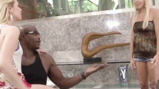 A wise stepmother explains to the blonde babe what BBC is all about