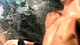 Straight fetish twink jerking off with fleshlight solo