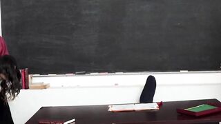 Hairy Asian Lulu Chu shows spitroasting