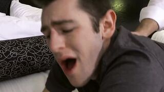 Macho stepdad stuffing his huge raw dick into stepson