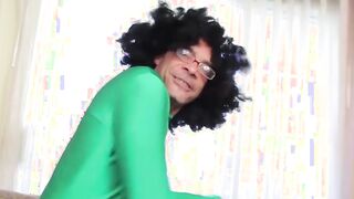 Classy shemale with big tits pounded by mega hung Ramon
