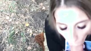 Walking through the Woods Ended with a P