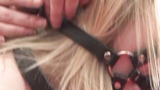 Unsatisfied curvy babe wants to be spanked and caged