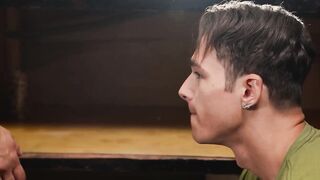 Horny hung Jayden Marcos engages in bareback fuck with Roman Todd