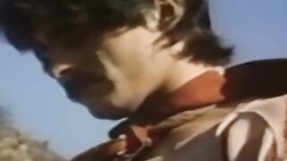 Stud with mustache sucks his man and penetrates him crude