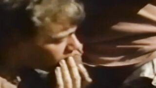 Stud with mustache sucks his man and penetrates him crude