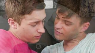 Soft twink Jean Gilliam gives Timmy Cole a sensual blow job