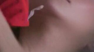 Horny girl gets recorded while being intimate with herself