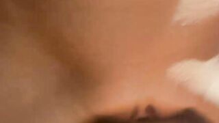 First Person Sex Big Tit Blonde Sucks and Rides my Cock