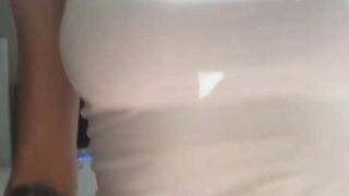 First Person Sex Big Tit Blonde Sucks and Rides my Cock