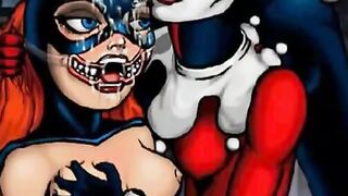 Batman and Catwoman swinger party